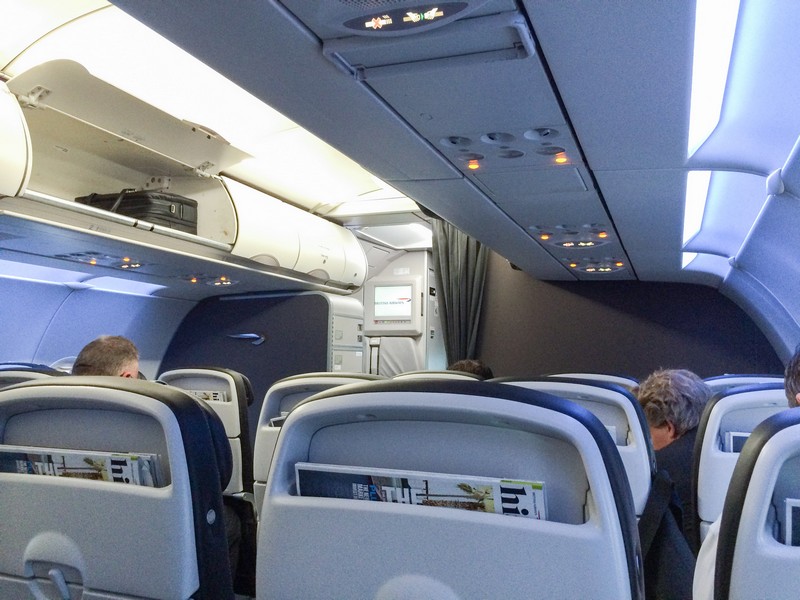 ba cabin size